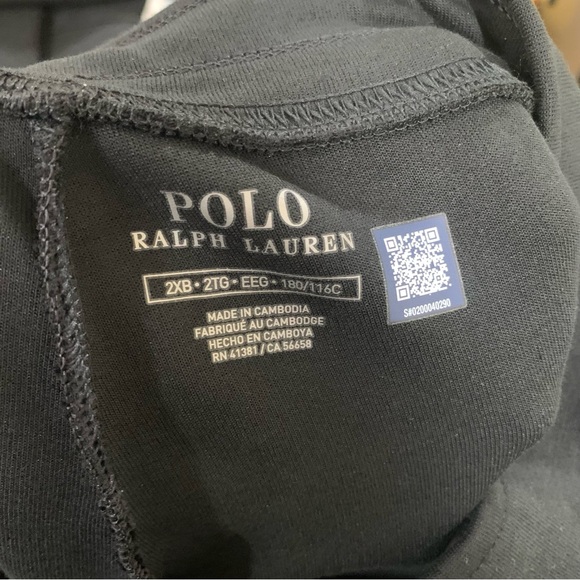 NWT Polo Ralph Lauren Men Double-Knit black Jogger size 2XL Big - Picture 6 of 10